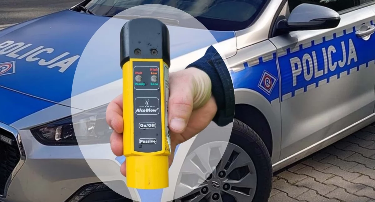 Nietrzeźwy kierowca i poszukiwany zatrzymani przez policjantów w Czarnym Dunajcu