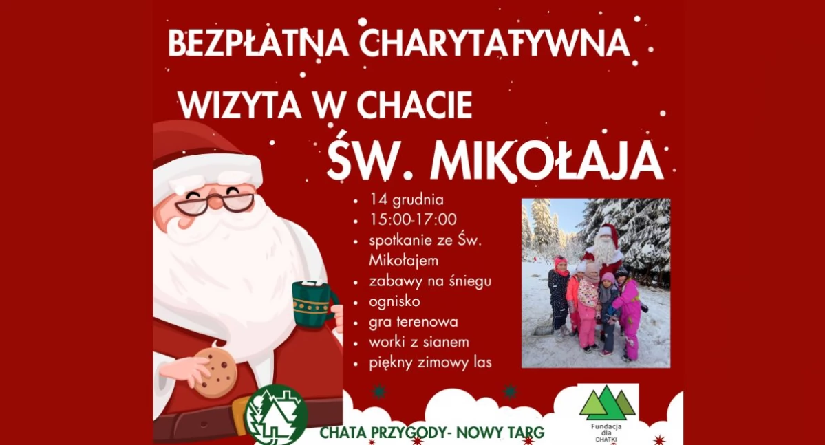 Chata Mikołaja czeka – wspólna zabawa i wsparcie dla potrzebujących