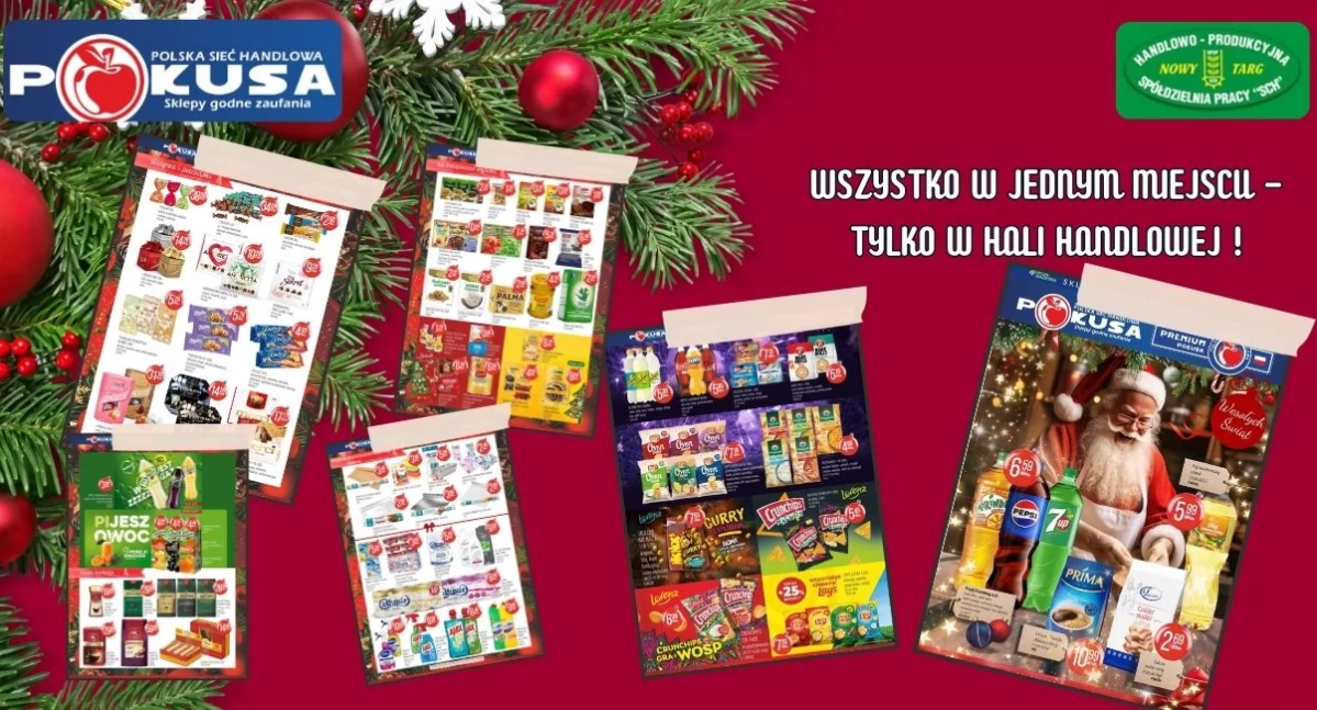 Wszystko w jednym miejscu tylko w  HALI  HANDLOWEJ - aktualna gazetka