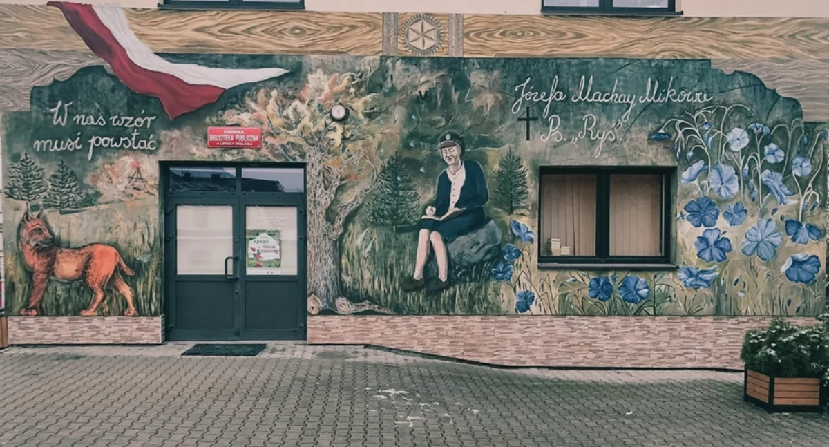 Pierwszy mural na Orawie – hołd dla Józefy Machay-Mikowej