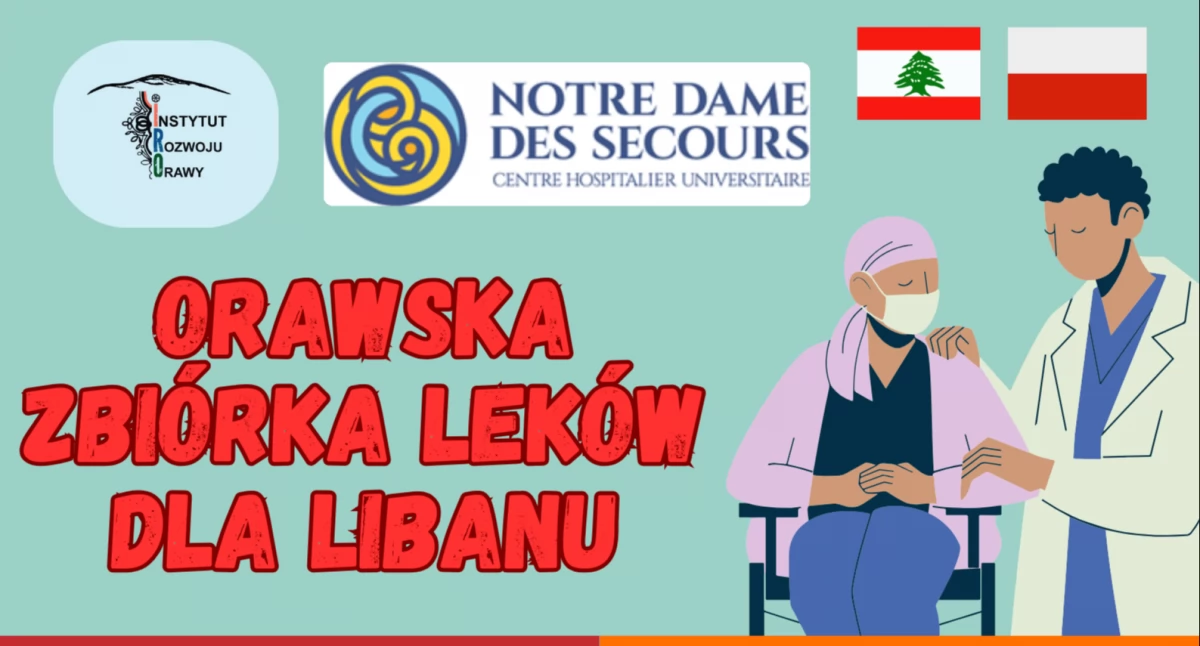 Orawska zbiórka leków dla szpitala w Libanie – pomóżmy potrzebującym