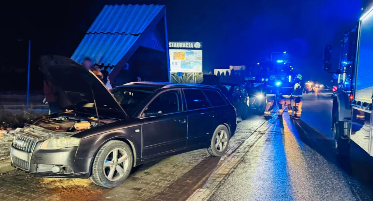 Kolizja na zakopiance w Bańskiej Niżnej