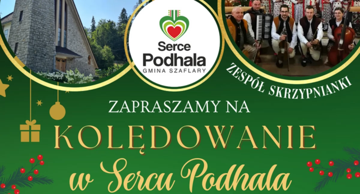 Kolędowanie w Sercu Podhala – zaproszenie