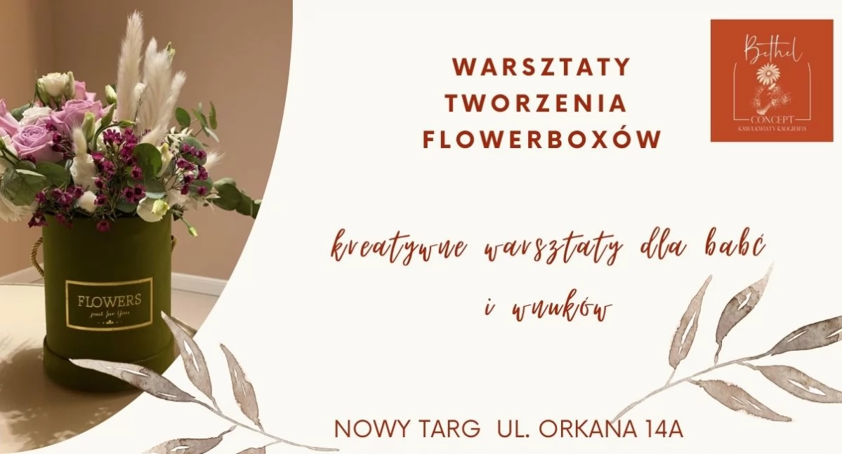 Kwiatowe inspiracje na Dzień Babci – dołącz do wyjątkowych warsztatów