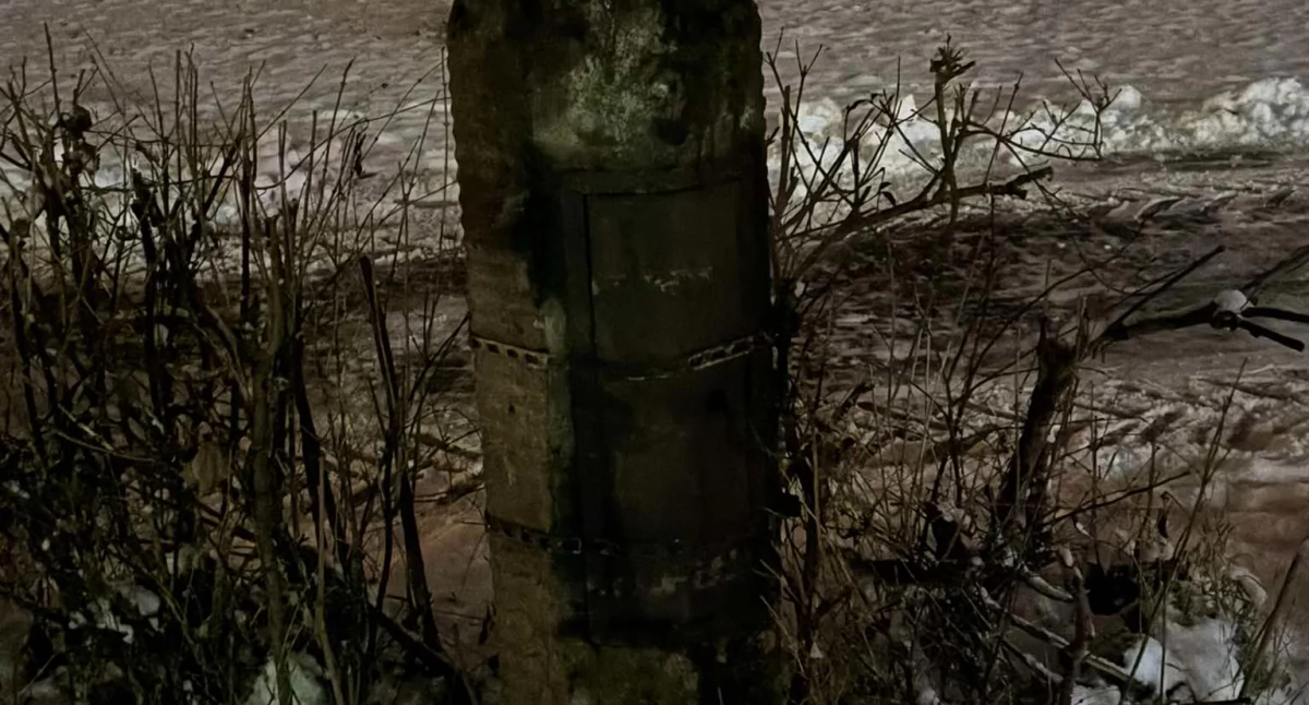 Pożar latarni w Krościenku