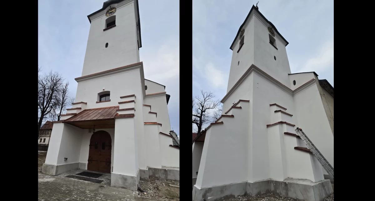 Zakończono remont konserwatorski wieży kościoła św. Marii Magdaleny w Odrowążu
