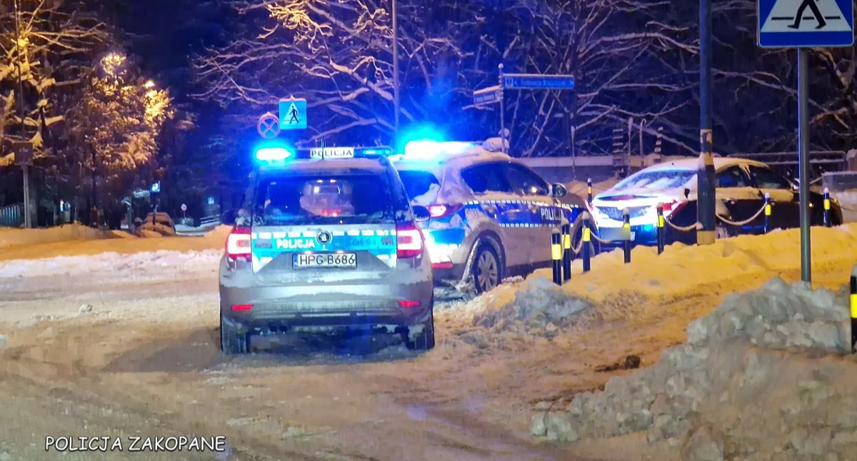 23 kolizje w powiecie tatrzańskim i apel policji o ostrożność
