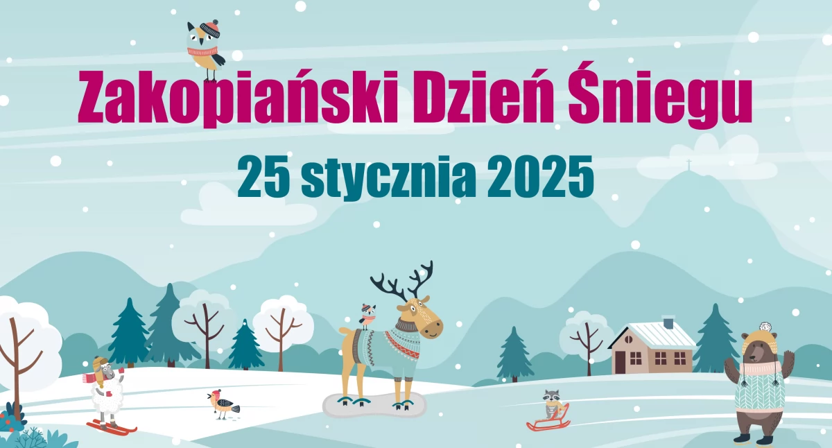 Zakopiański Dzień Śniegu – zimowa zabawa dla najmłodszych