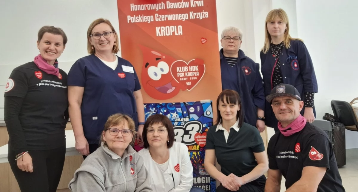 Nowotarscy krwiodawcy wspierali 33. Finał WOŚP