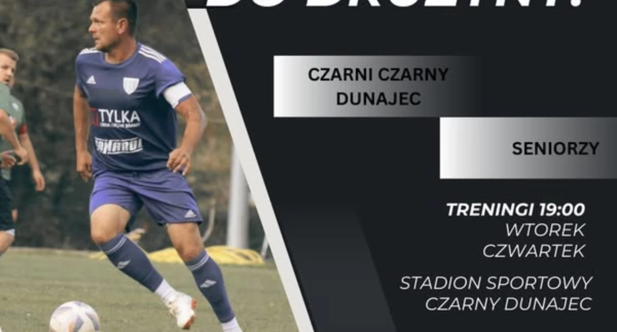 Czarni Czarny Dunajec szukają wzmocnień do drużyny seniorów