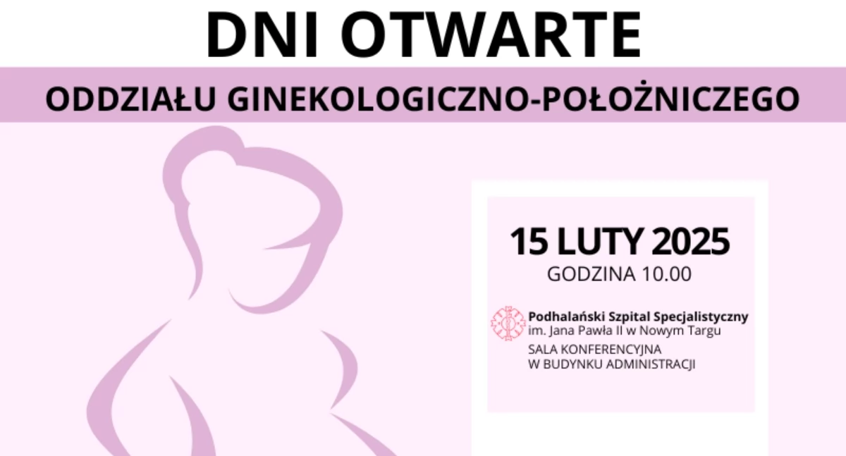 Zbliżają się Kolejne Dni Otwarte Bloku Porodowego i Oddziału Ginekologiczno-Położniczego Podhalańskiego Szpitala Specjalistycznego