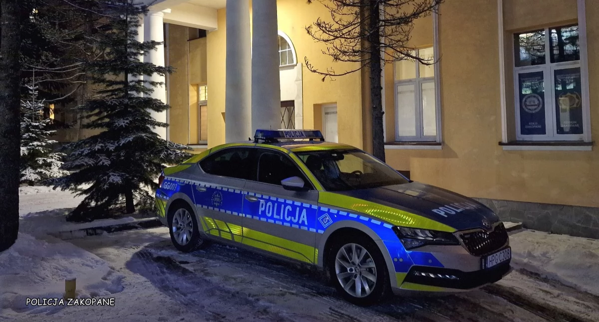 Niebezpieczna nocna jazda w Zakopanem – kierowca miał blisko 1 promil alkoholu