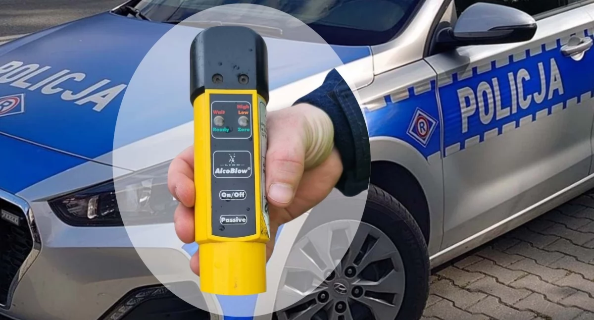 Policjanci zatrzymali nietrzeźwego sprawcę kolizji poruszającego się skradzionym pojazdem