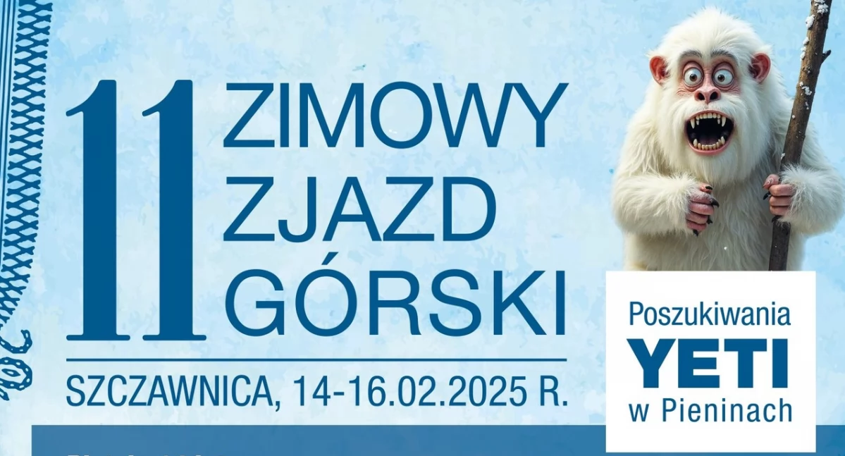 11. Zimowy Zjazd Górski „Poszukiwania Yeti w Pieninach”