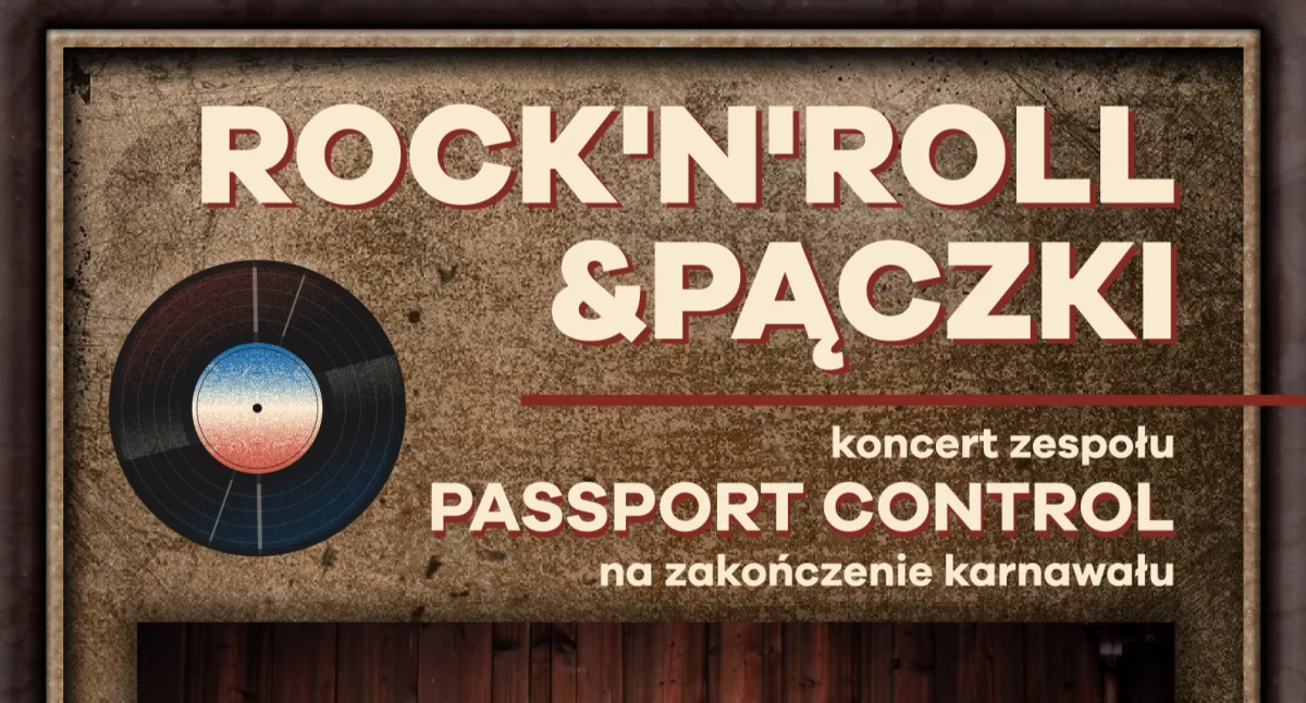 Zaproszenie na koncert zespołu Passport Control