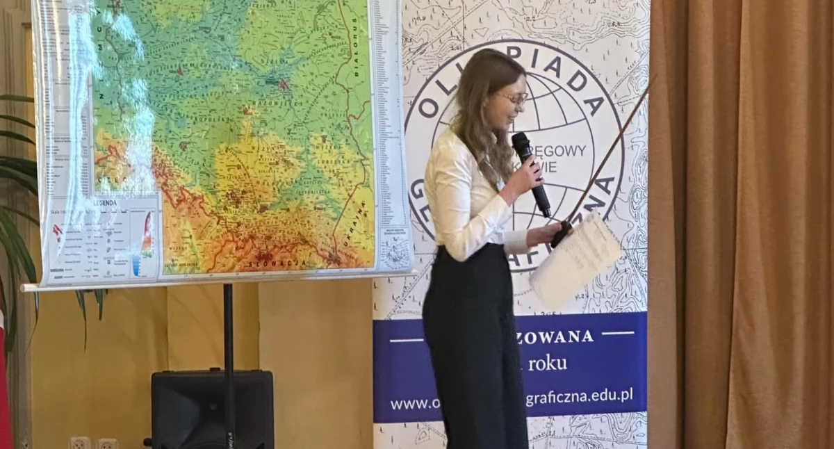Sukces uczennicy I LO w Olimpiadzie Geograficznej