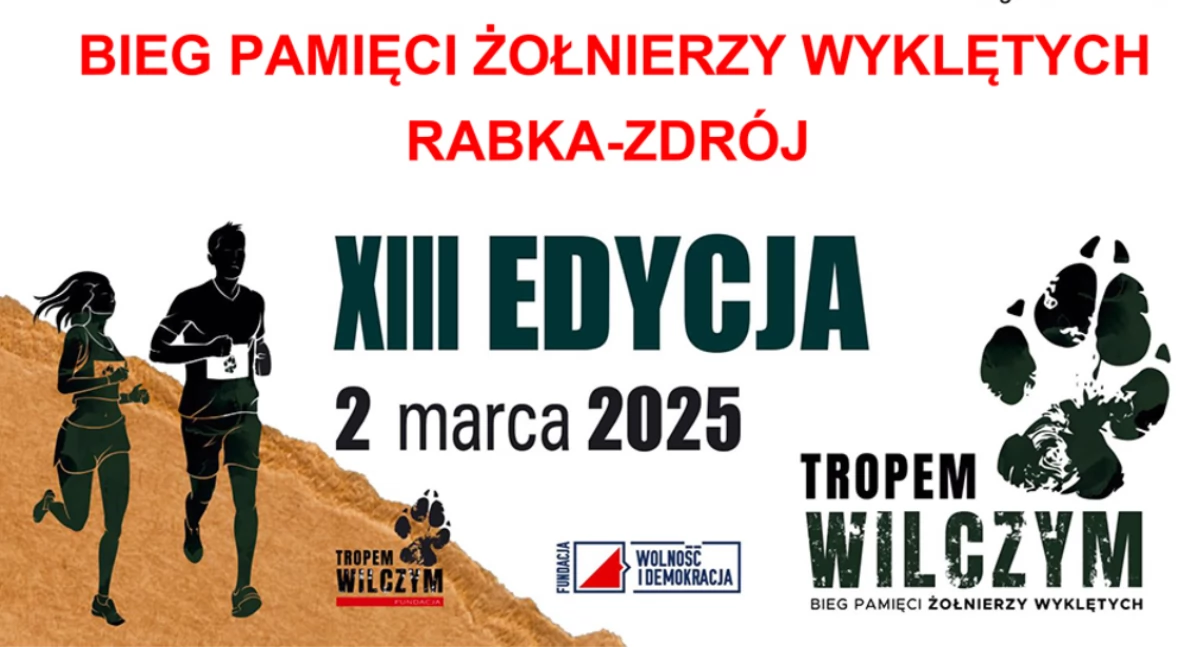 Bieg „Tropem Wilczym” w Rabce-Zdroju – dołącz do patriotycznego wydarzenia