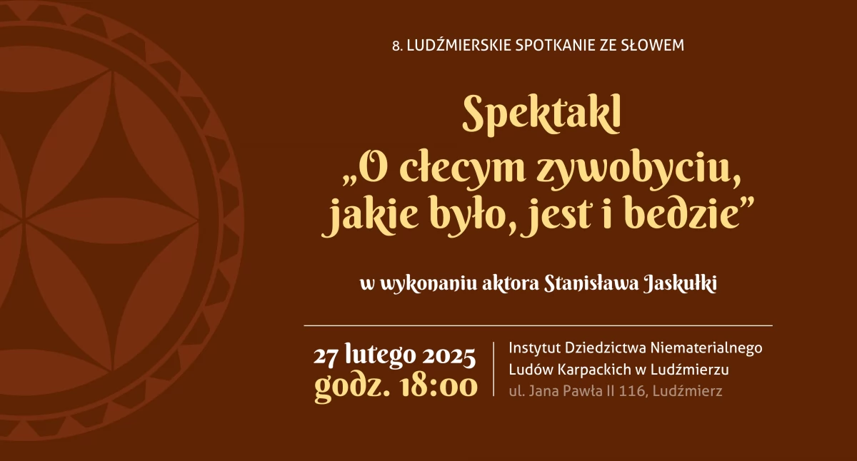 8. Ludźmierskie Spotkanie ze Słowem – wieczór teatralny w duchu góralskiej tradycji