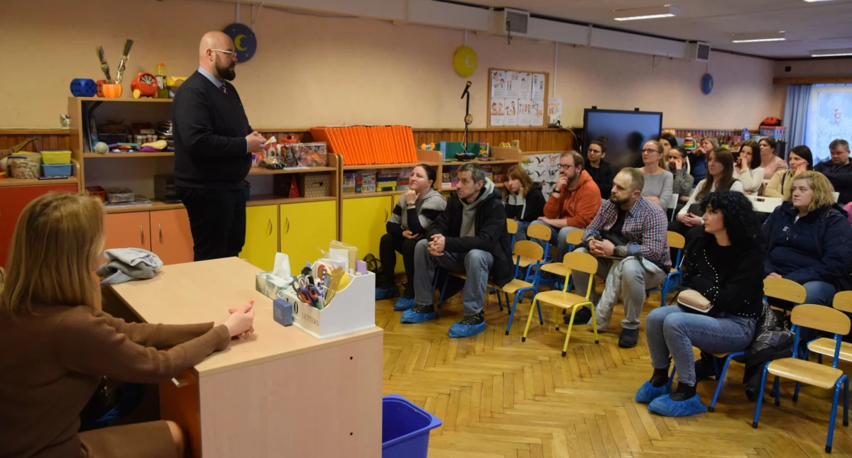 Spotkanie z rodzicami w sprawie przyszłości Przedszkola nr 9 przy ul. Sabały