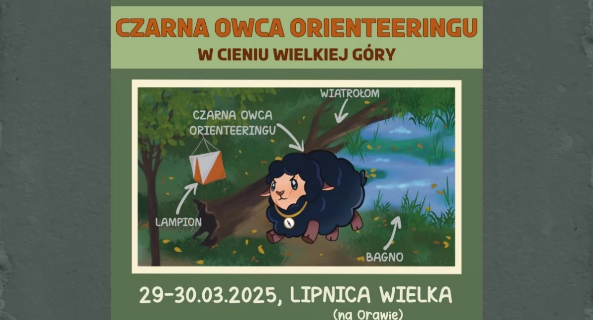 Zaproszenie na pieszo-rowerowy rajd na orientację „Czarna Owca Orienteeringu”