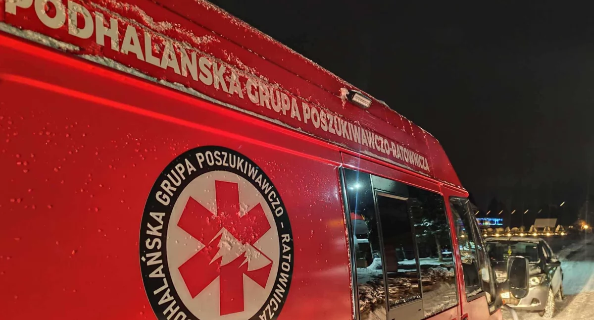 Nocna akcja ratunkowa w Nowym Targu – zaginiony odnaleziony w ostatniej chwili
