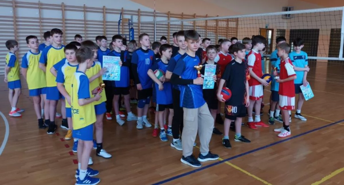 Igrzyska Ośrodka Sportowego Pieniny w Mini Piłce Siatkowej Chłopców