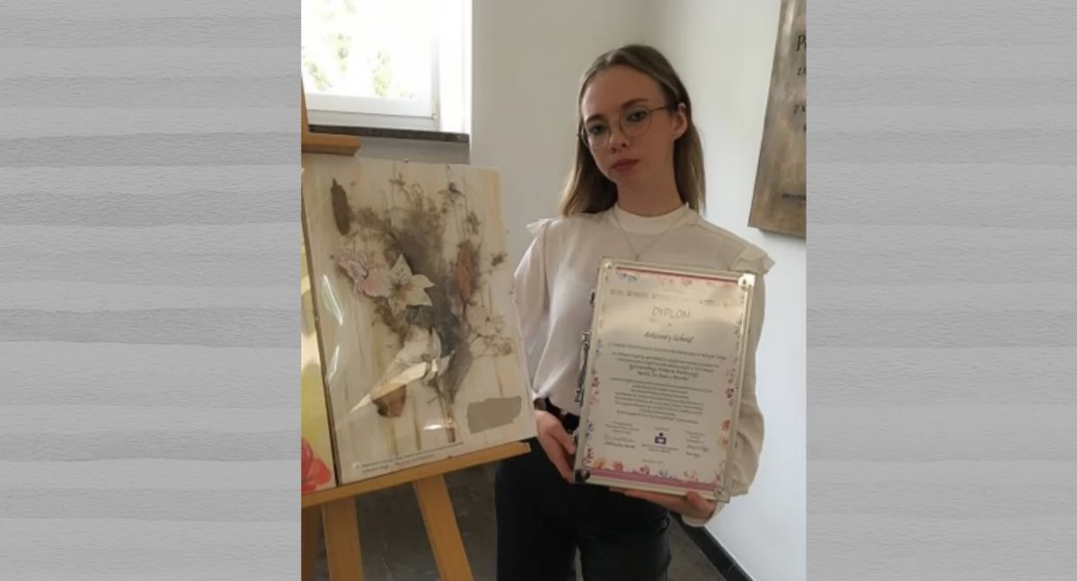 Aleksandra Lichosyt laureatką Ogólnopolskiego Konkursu Plastycznego