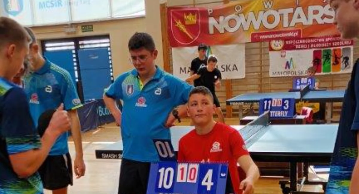 Licealiada Powiatu Nowotarskiego w Tenisie Stołowym – Turniej Drużynowy
