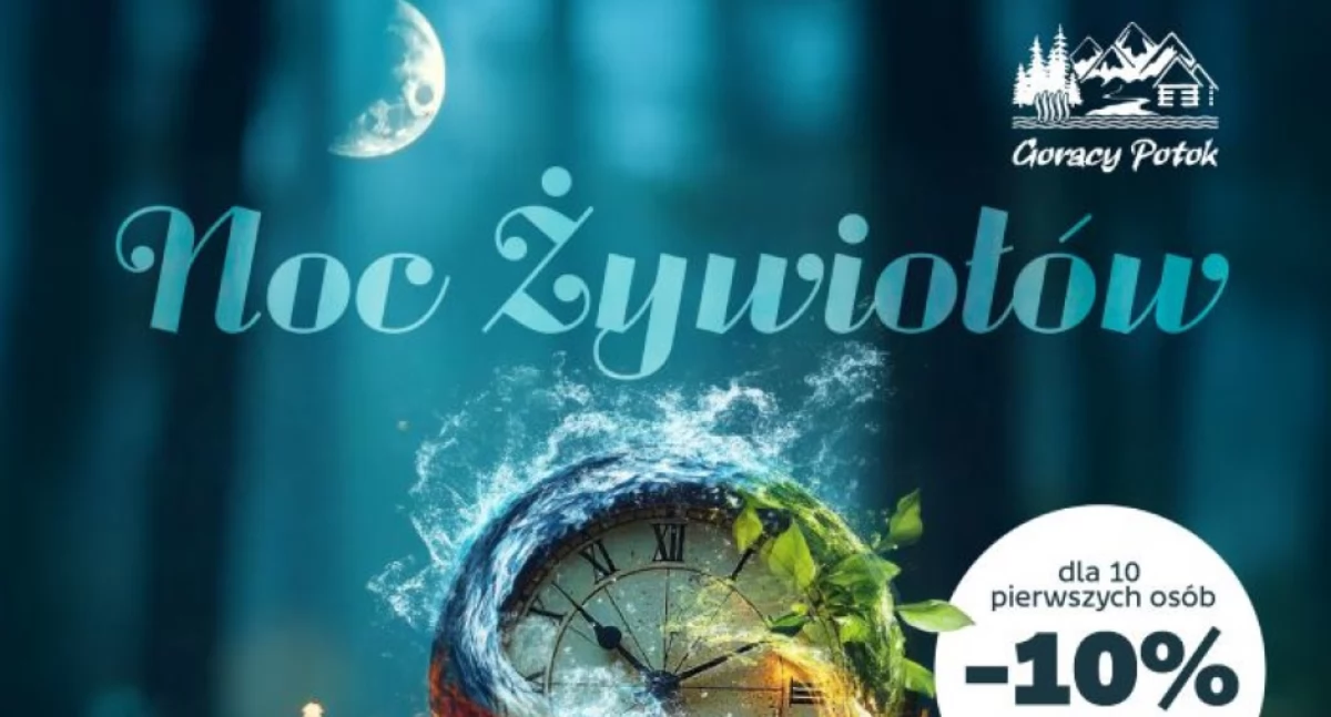 Ziemia, woda, ogień, powietrze – saunowy rytuał pełen energii w Gorącym Potoku