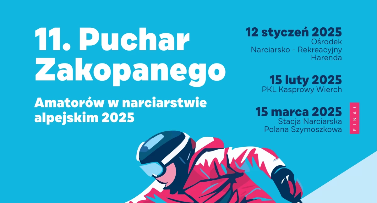Wielki Finał 11. Pucharu Zakopanego w Narciarstwie Alpejskim