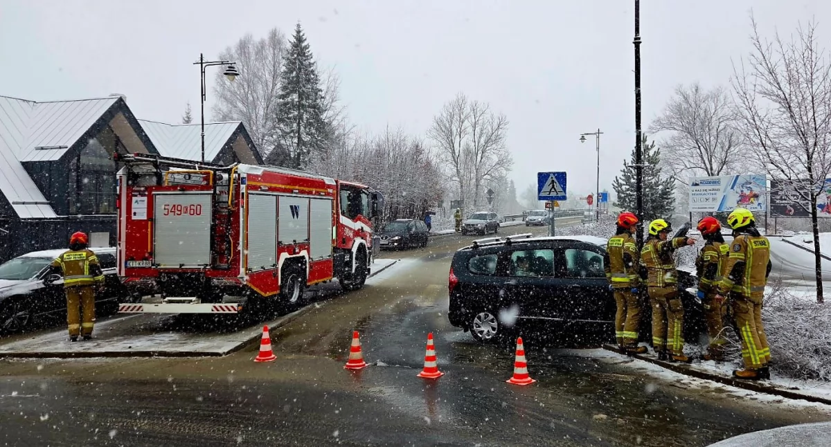 Zderzenie w Bukowinie Tatrzańskiej 