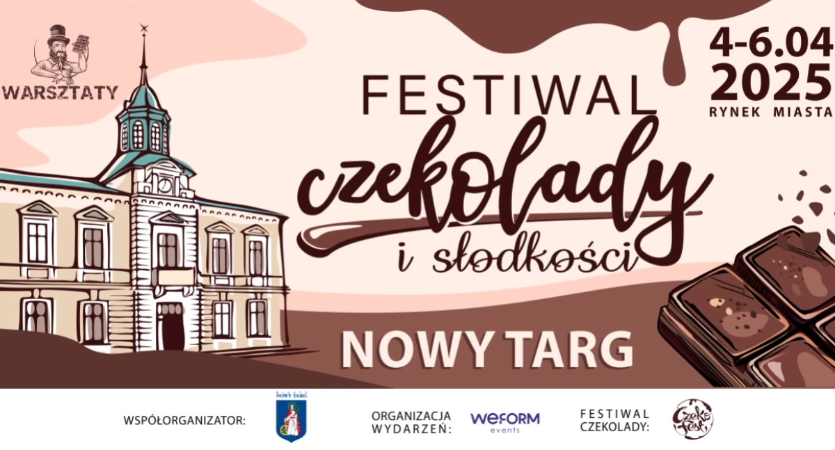 Festiwal Czekolady i Słodkości ponownie w Nowym Targu