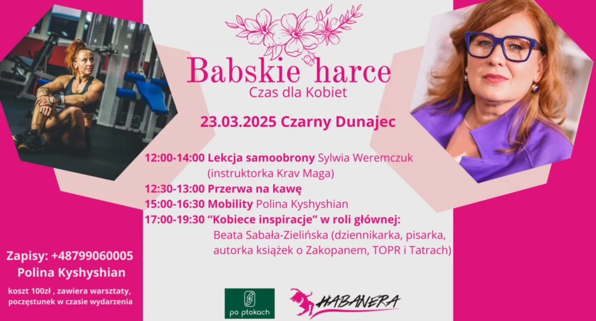 Babskie Harce - zaproszenie na spotkanie pełne inspiracji dla kobiet w Czarnym Dunajcu