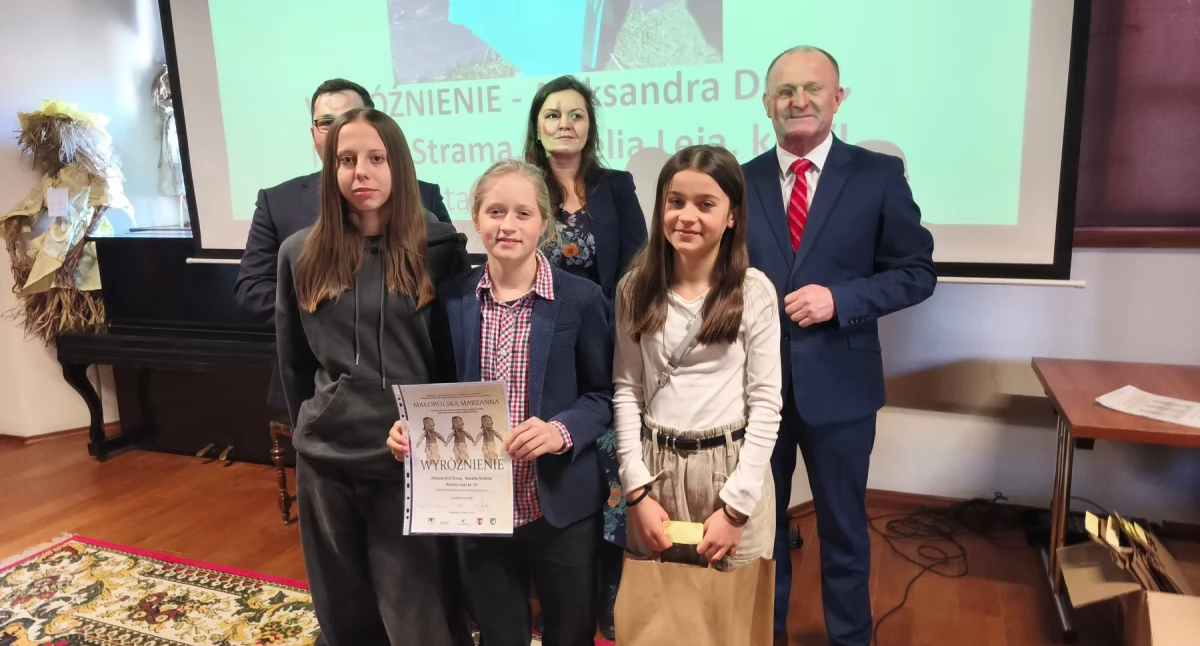 Sukces uczniów z Bańskiej Wyżnej i Podczerwonego w konkursie Małopolska Marzanna 2025