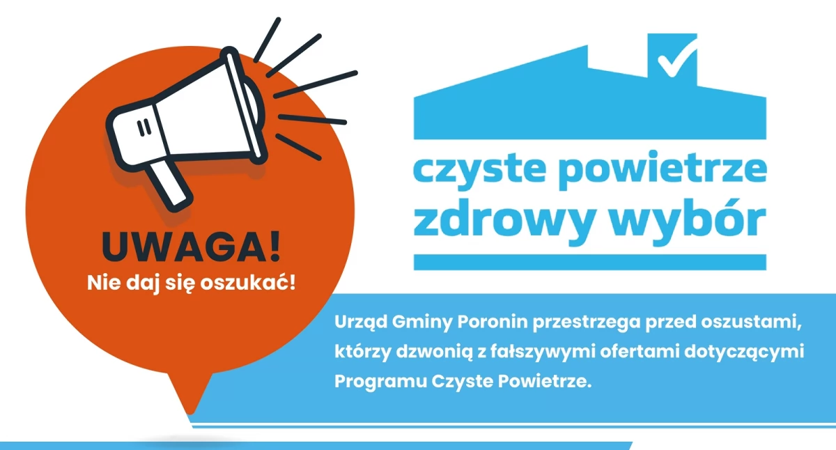 Uwaga na oszustów. Fałszywe oferty związane z programem Czyste Powietrze