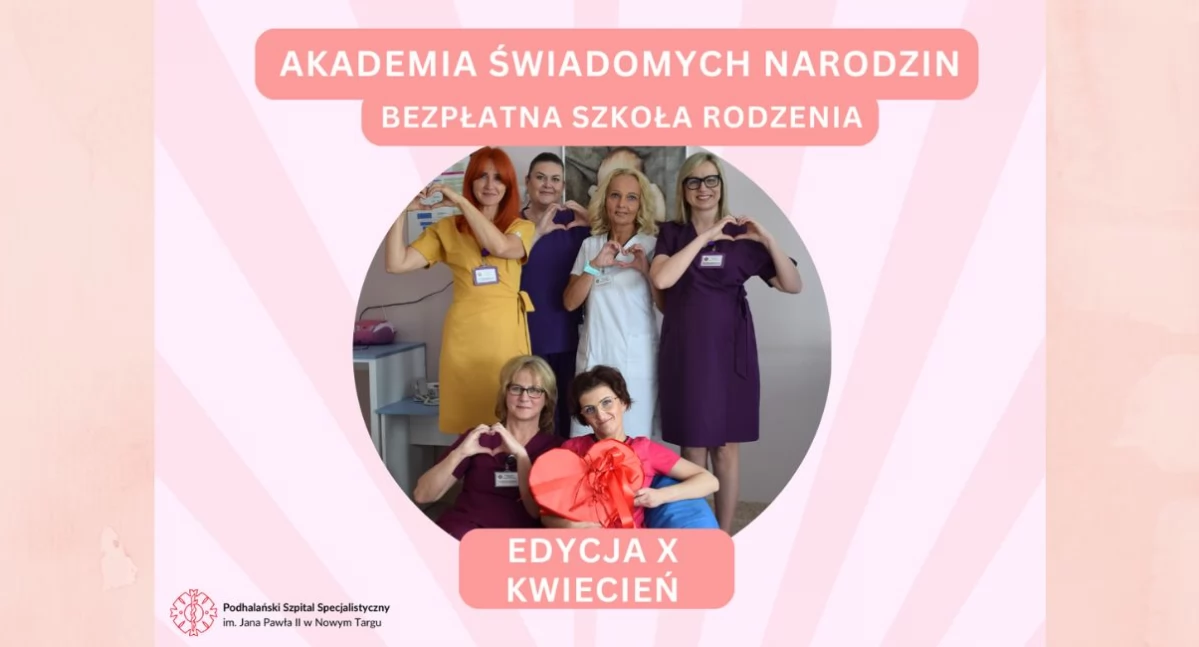 10. edycja Akademii Świadomych Narodzin – Bezpłatnej Szkoły Rodzenia rusza w kwietniu!