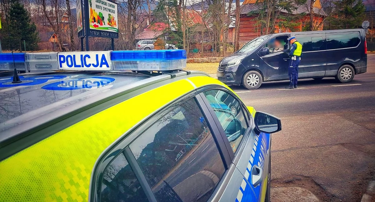 Zakopiańska drogówka przeprowadziła wzmożone kontrole w ramach akcji „Alkohol i narkotyki”