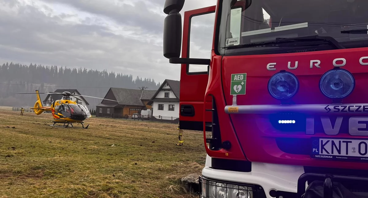 Tragiczne zdarzenie w Starem Bystrem – nie żyje 18-miesięczne dziecko