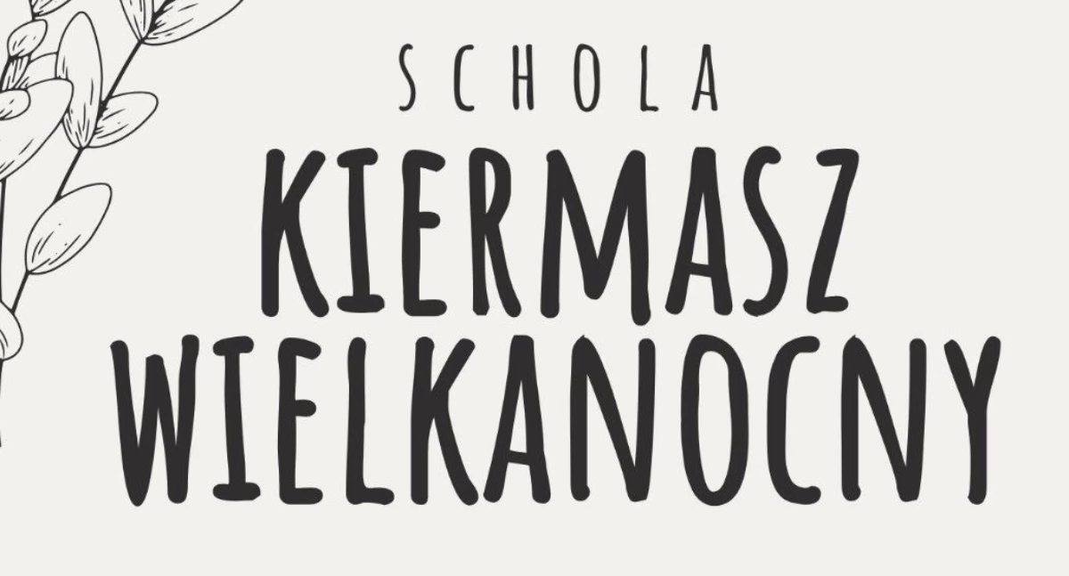 Kiermasz Wielkanocny  na rzecz scholi z Czarnego Dunajca