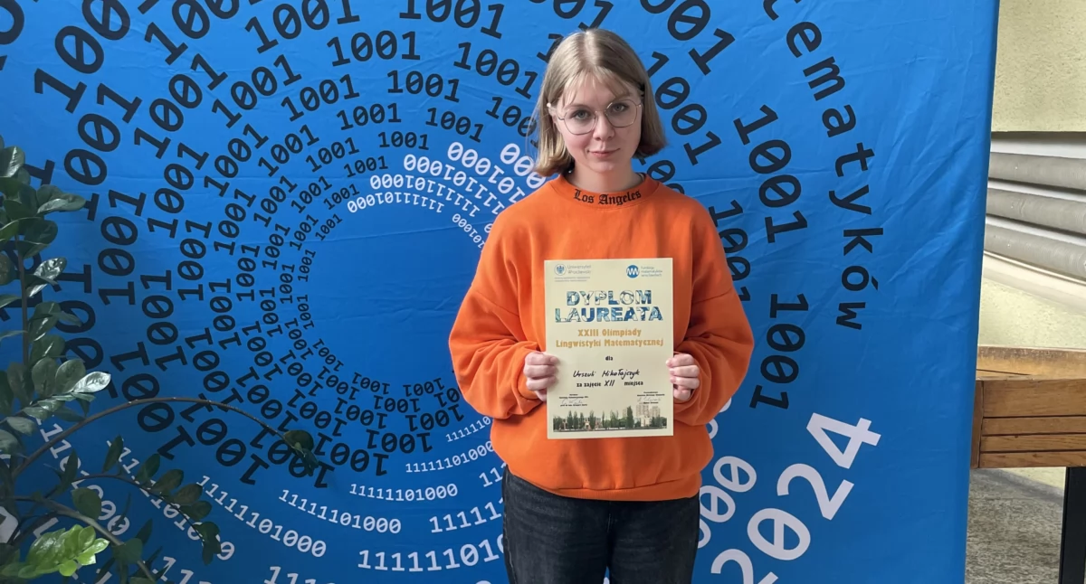 Urszula Mikołajczyk z I LO w Nowym Targu laureatką XXIII Olimpiady Lingwistyki Matematycznej