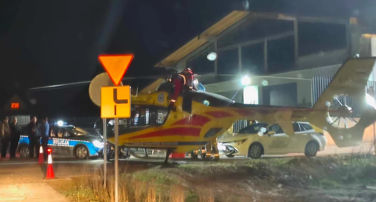 Wypadek nastolatka na quadzie - interweniowały służby