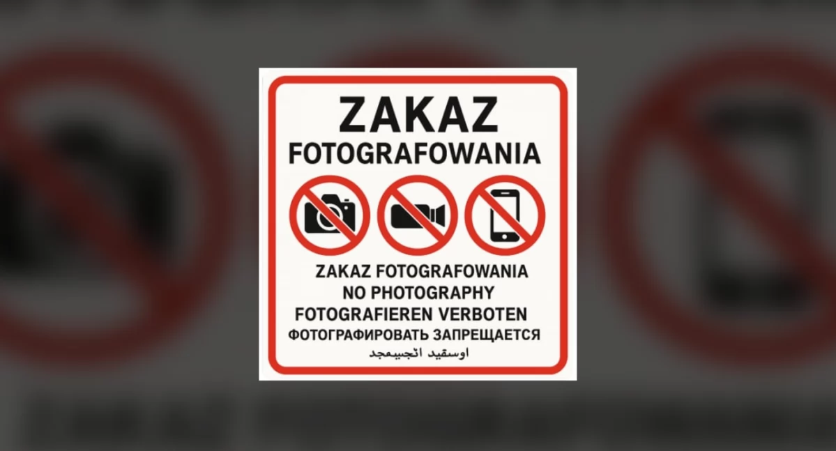 Nowe przepisy wchodzą w życie: od 17 kwietnia zakaz fotografowania obiektów strategicznych bez zgody zarządcy 