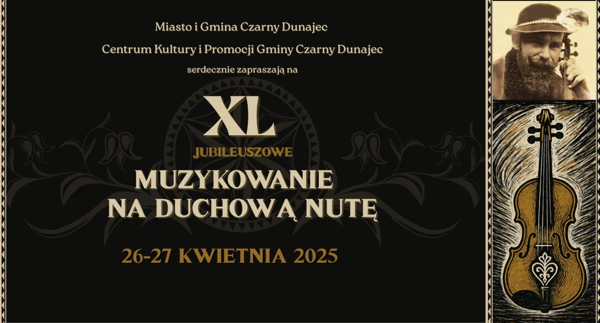 40 lat tradycji - Muzykowanie Na Duchową Nutę w Czarnym Dunajcu już w ten weekend