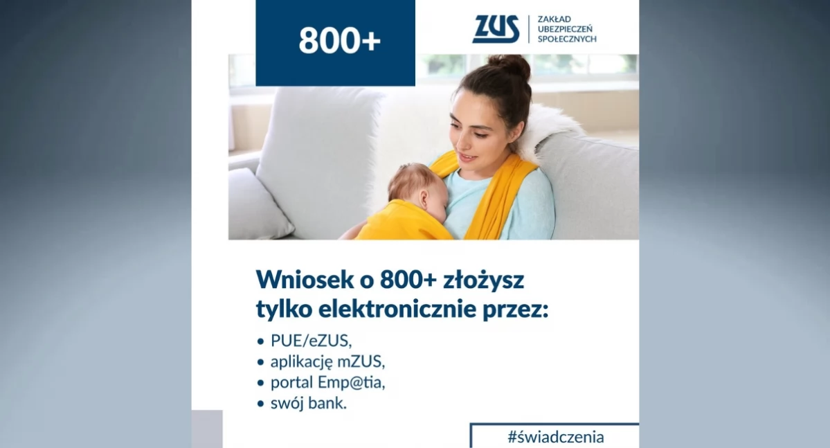 Złóż wniosek o świadczenie 800+ na nowy okres – termin mija 30 kwietnia
