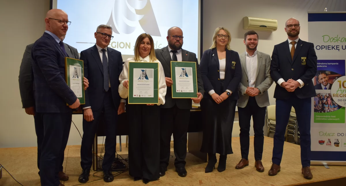 Region Nowotarski oficjalnie Regionem Angels! Szpitale z Nowego Targu, Zakopanego i Suchej Beskidzkiej wyróżnione za doskonałą opiekę nad pacjentami z udarem mózgu