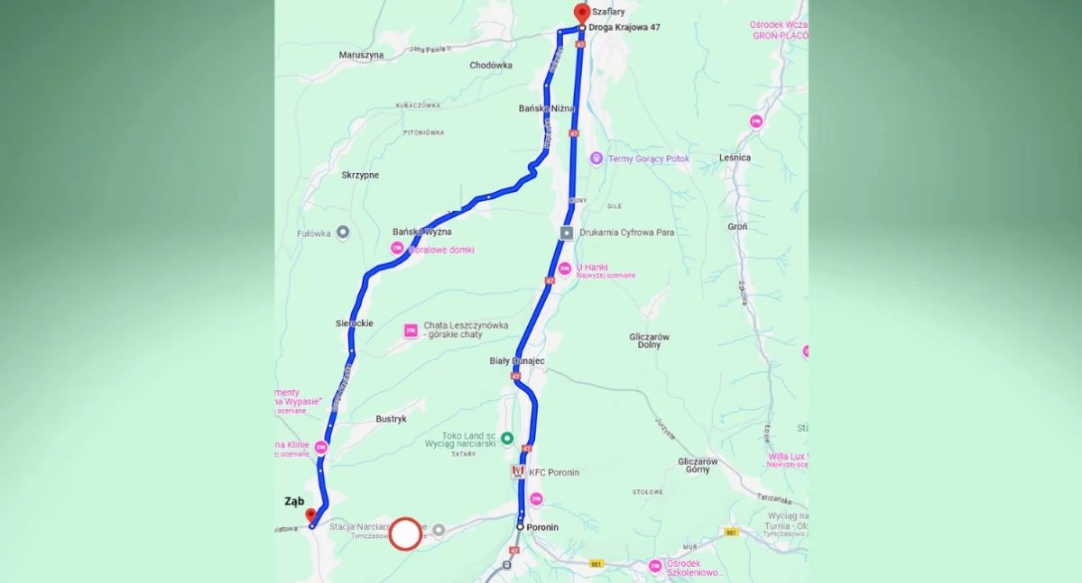 Objazd w miejscowości Ząb - utrudnienia w ruchu do końca czerwca 2025 r.