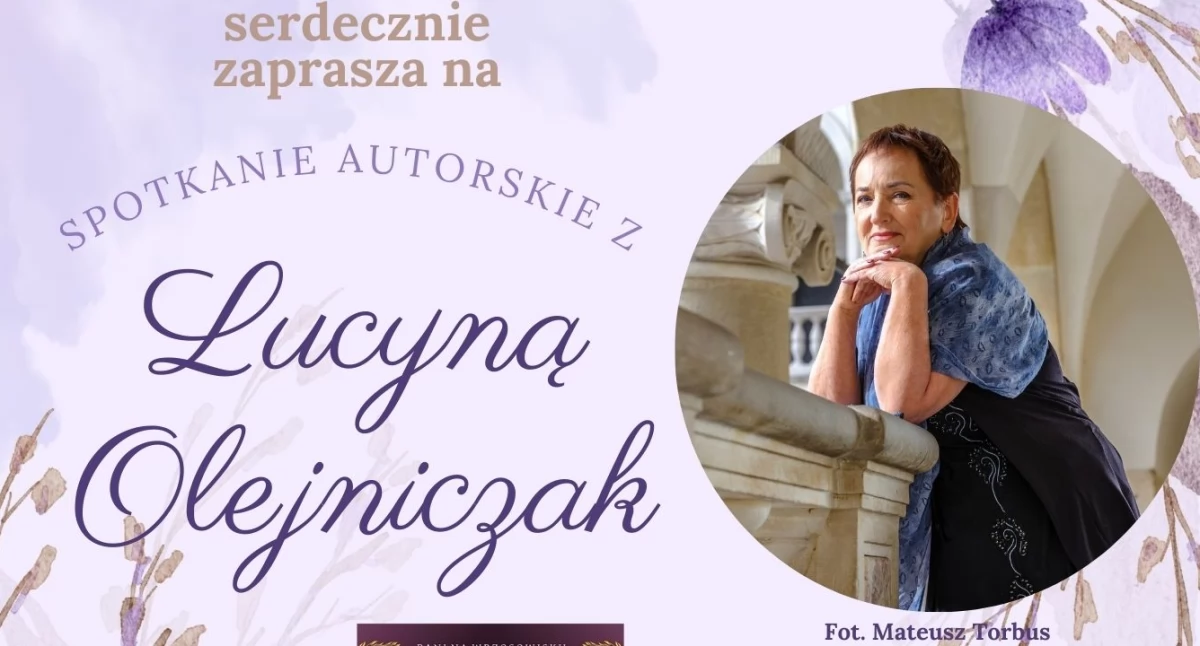 Spotkanie autorskie z Lucyną Olejniczak w Bibliotece Publicznej w Klikuszowej