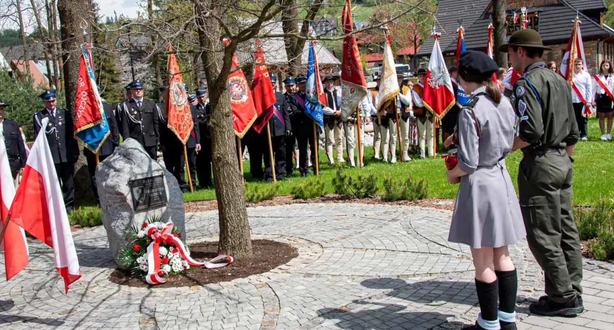 Gmina Poronin uczciła 234. rocznicę Konstytucji 3 Maja