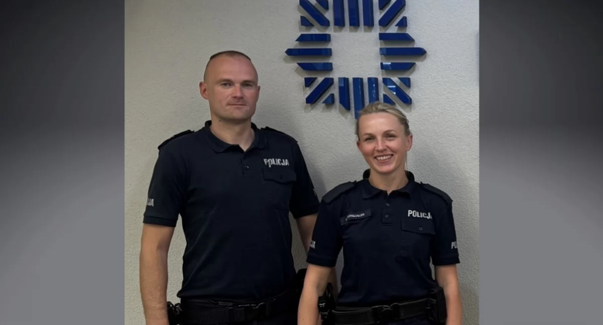 Policjanci z Rabki-Zdroju uratowali życie kobiecie – szybka reakcja i skuteczna reanimacja