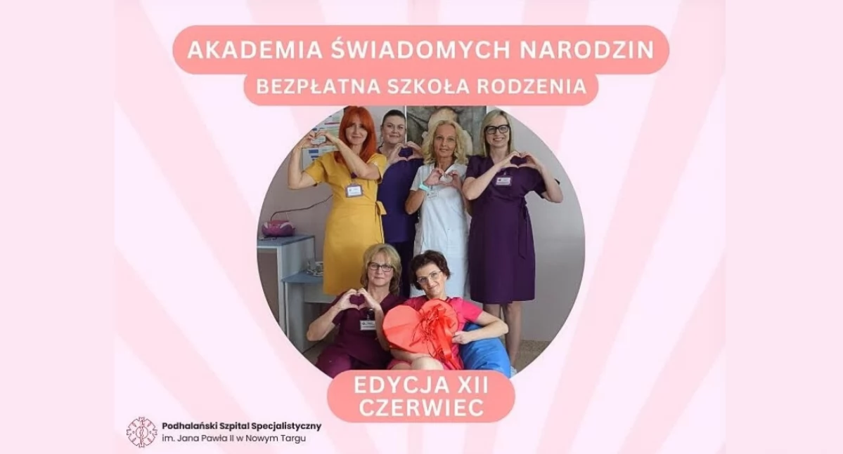 12. edycja Akademii Świadomych Narodzin – Bezpłatnej Szkoły Rodzenia rusza w czerwcu!